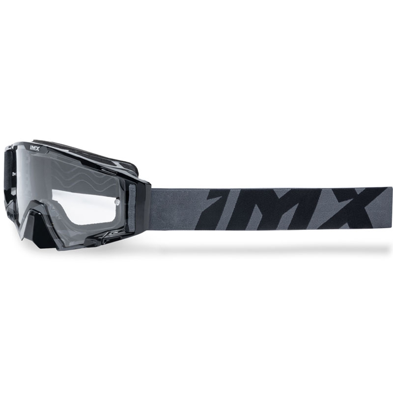 Motokrosa brilles iMX Sand pelēk-melnas ar iridija pleksi