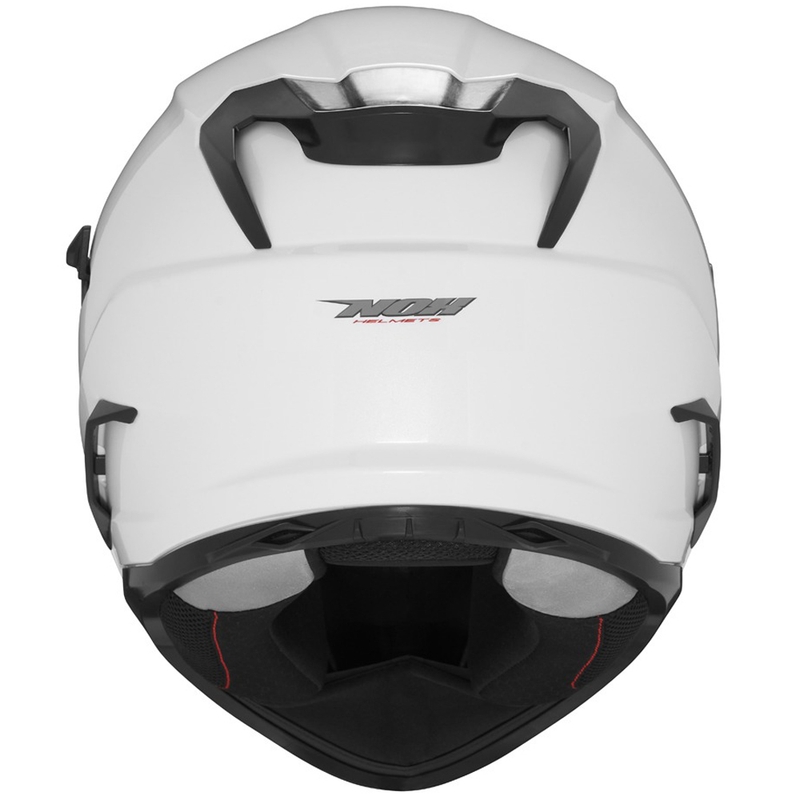 Integrēta motocikla ķivere NOX N304S balta