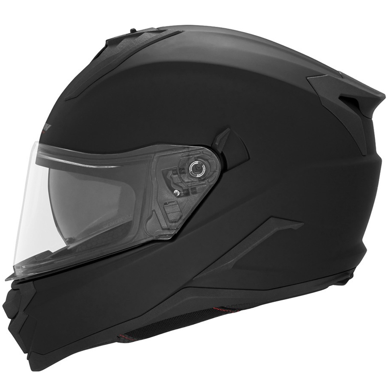 NOX N304S integrālā motociklu ķivere matēti melna