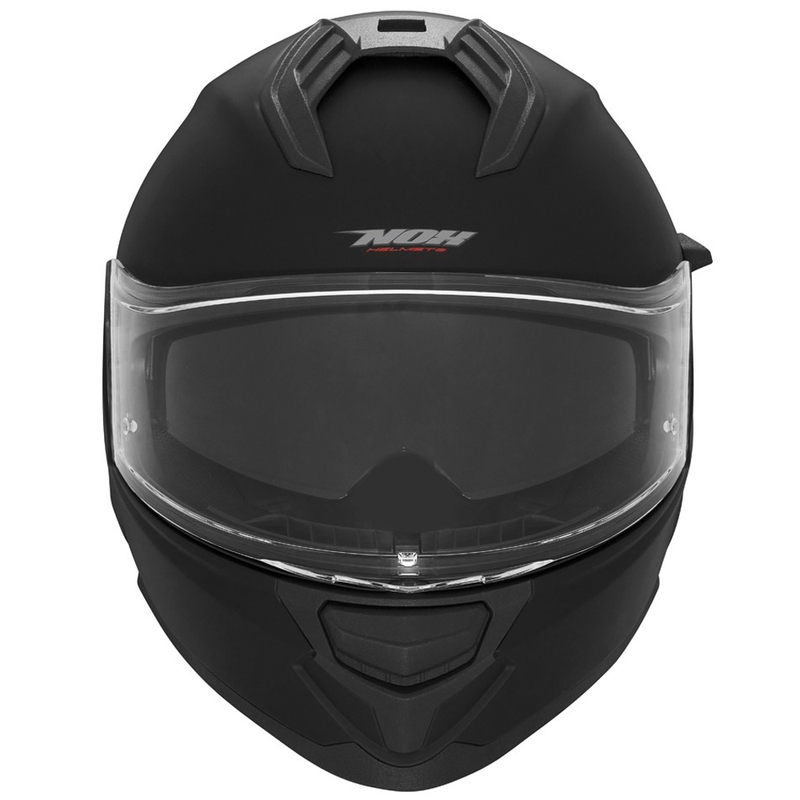 NOX N304S integrālā motociklu ķivere matēti melna