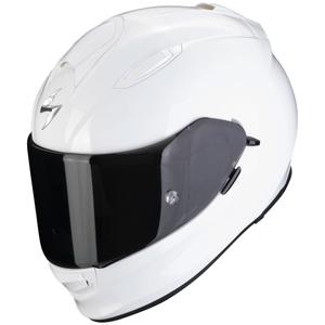 Integrālā motocikla ķivere Scorpion Exo-491 Solid white