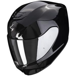 Integrēta motocikla ķivere Scorpion EXO-391 Solid black glossy