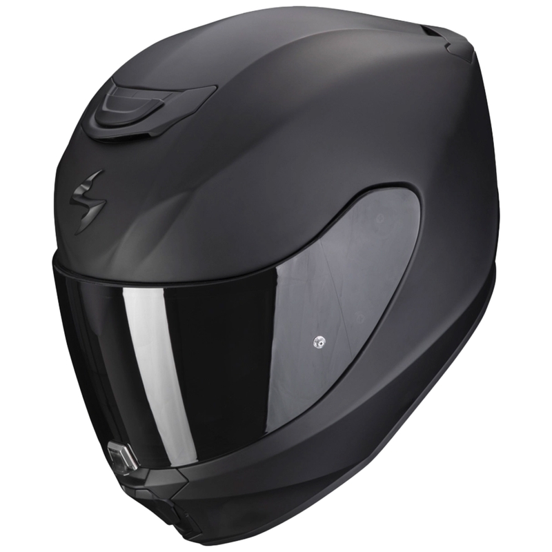 Scorpion EXO-391 Solid slēgta tipa motocikla ķivere, melna, matēta