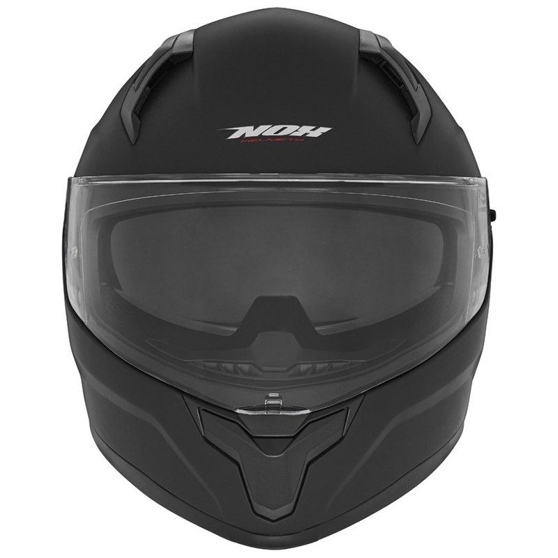 Integrālā motocikla ķivere NOX N401 matēts melns
