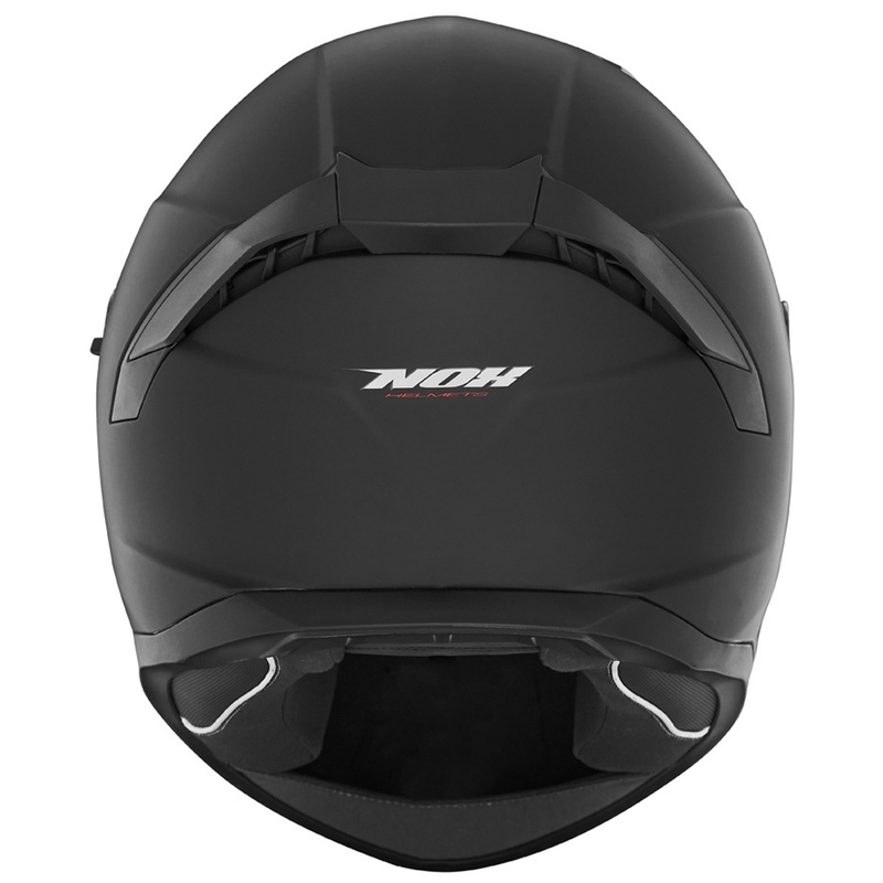 Integrālā motocikla ķivere NOX N401 matēts melns