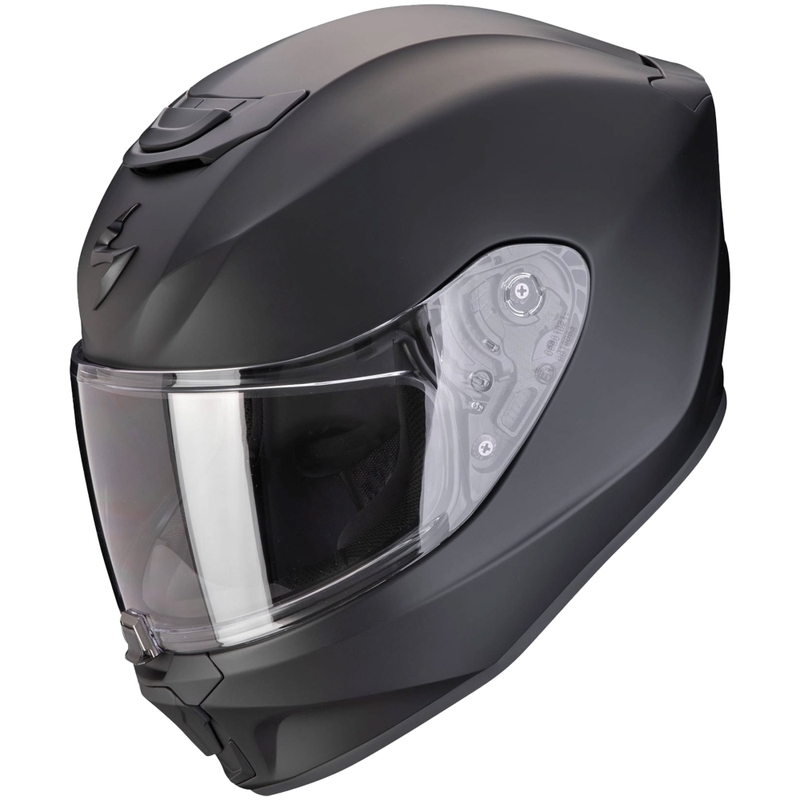 Scorpion EXO-JNR AIR SOLID bērnu slēgta motocikla ķivere, matēti melna