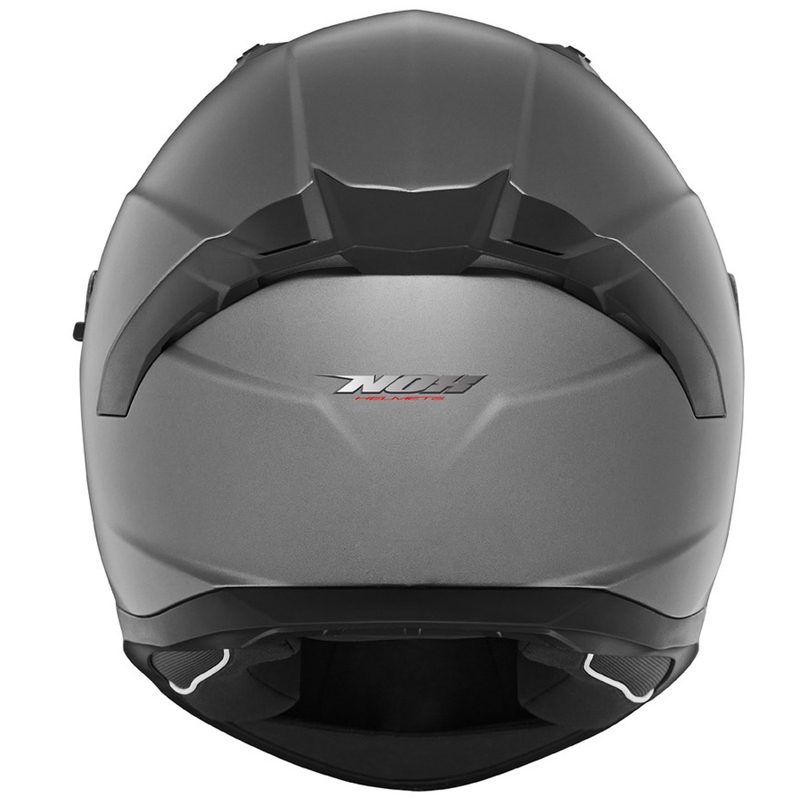 Integrālā motocikla ķivere NOX N401 matēta titāna krāsā