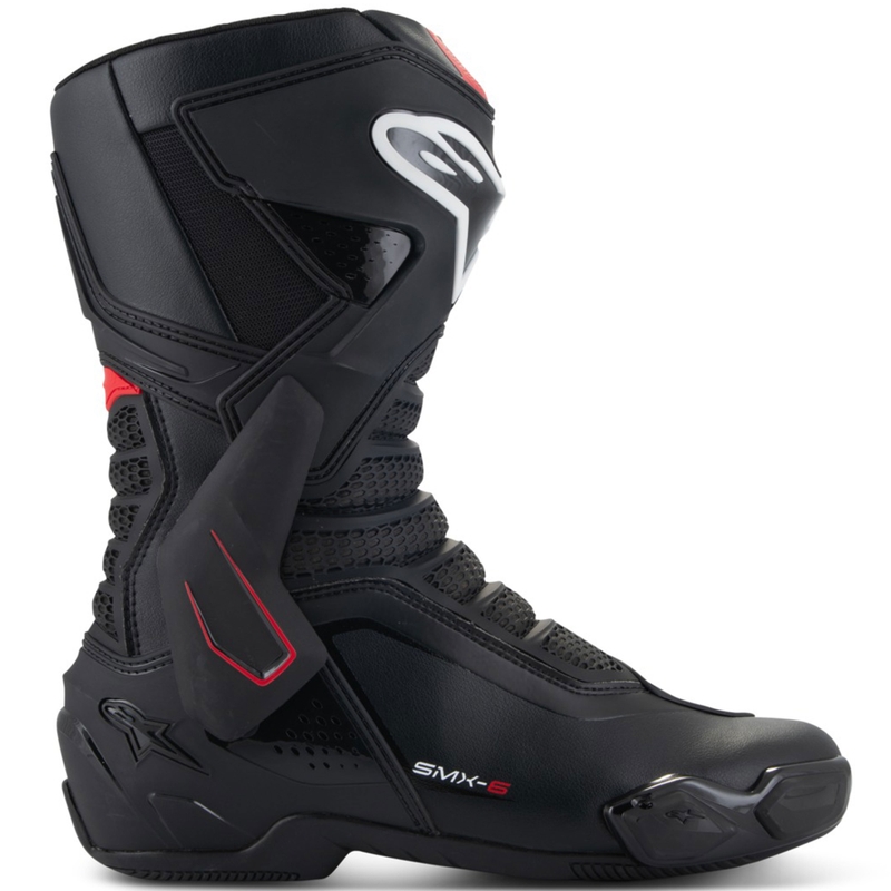 Alpinestars SMX-6 3 melni un sarkani motocikla zābaki