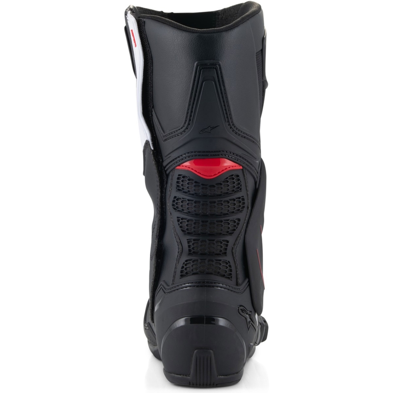 Alpinestars SMX-6 3 melni un sarkani motocikla zābaki