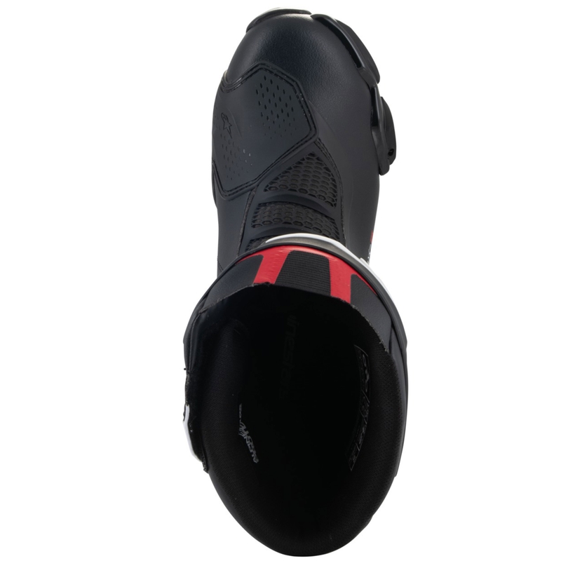 Alpinestars SMX-6 3 melni un sarkani motocikla zābaki