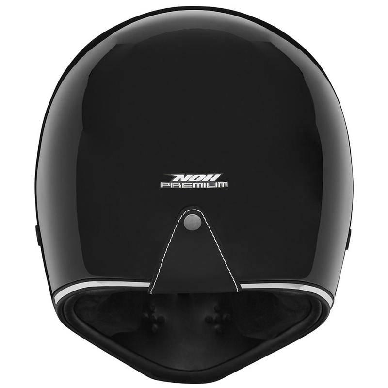 Integrēta motocikla ķivere NOX PREMIUM SEVENTY II matēts melns