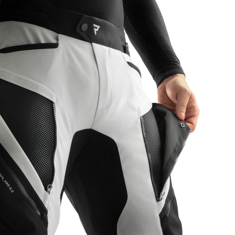 Rebelhorn Hardy 3.0 motocikla bikses melns-pelēks