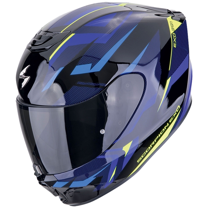Scorpion EXO-391 AAXO motocikla ķivere, melna-zila