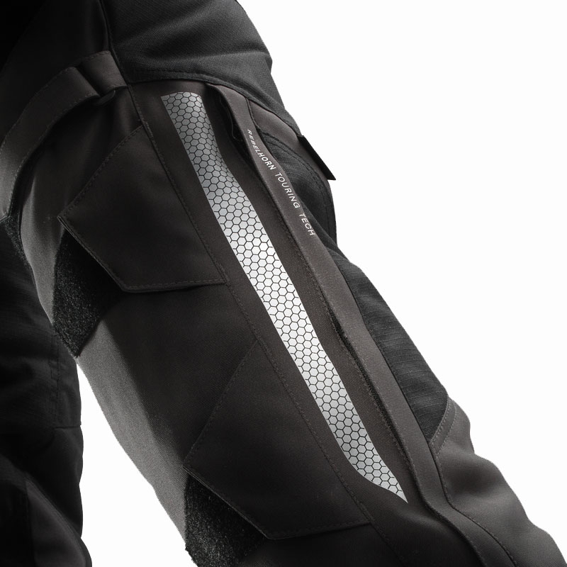 Rebelhorn Hardy 3.0 Motocikla bikses bēšs-pelēks-sarkans