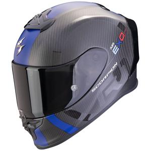 Integrēta ķivere Scorpion EXO-R1 EVO CARBON AIR MG matēta melns-zils