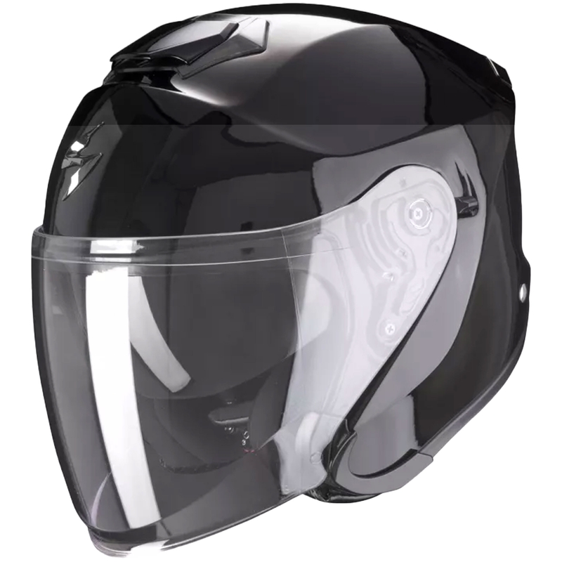 Atvērt ķivere Scorpion EXO-S1 Solid black glossy