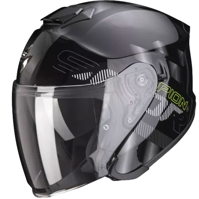 Atvērt ķivere Scorpion EXO-S1 Gravity melns-sudrabs