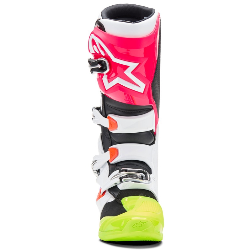 Alpinestars TECH 7 limitētā sēklas sēklas daudzkrāsainie motokrosa zābaki