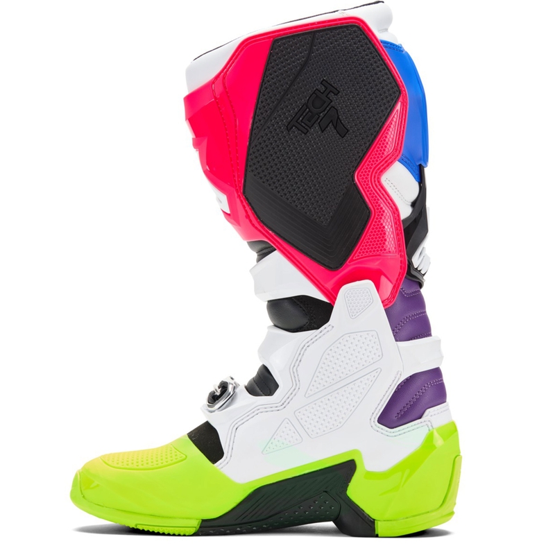 Alpinestars TECH 7 limitētā sēklas sēklas daudzkrāsainie motokrosa zābaki