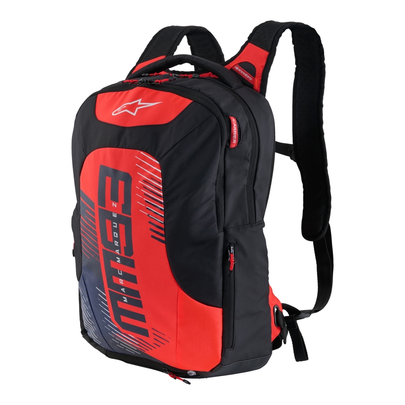 Alpinestars City Hunter V2 MM93 fluo red-blue-black-white mugursoma