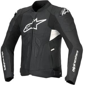 Alpinestars Dusk Airflow Black and White Ādas motocikla jaka
