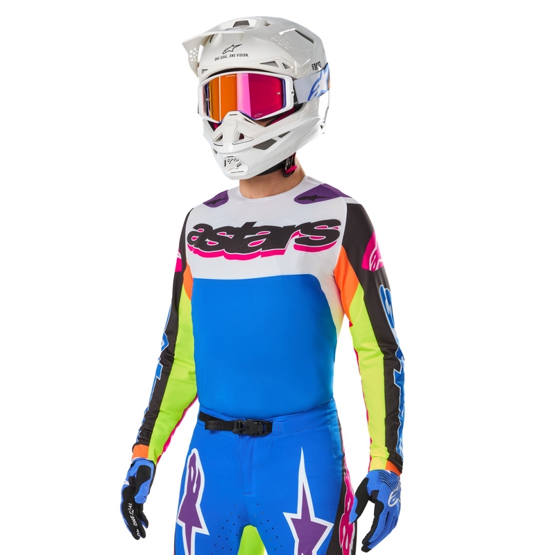 Motokrosa krekliņš Alpinestars Supertech SX limited edition HAY multicolor