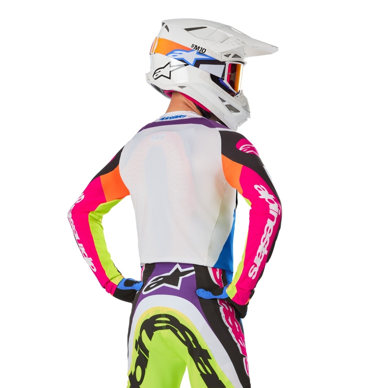 Motokrosa krekliņš Alpinestars Supertech SX limited edition HAY multicolor