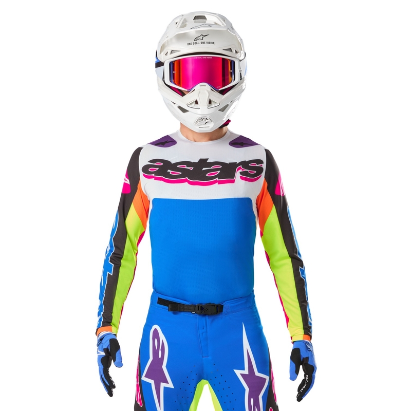 Motokrosa krekliņš Alpinestars Supertech SX limited edition HAY multicolor