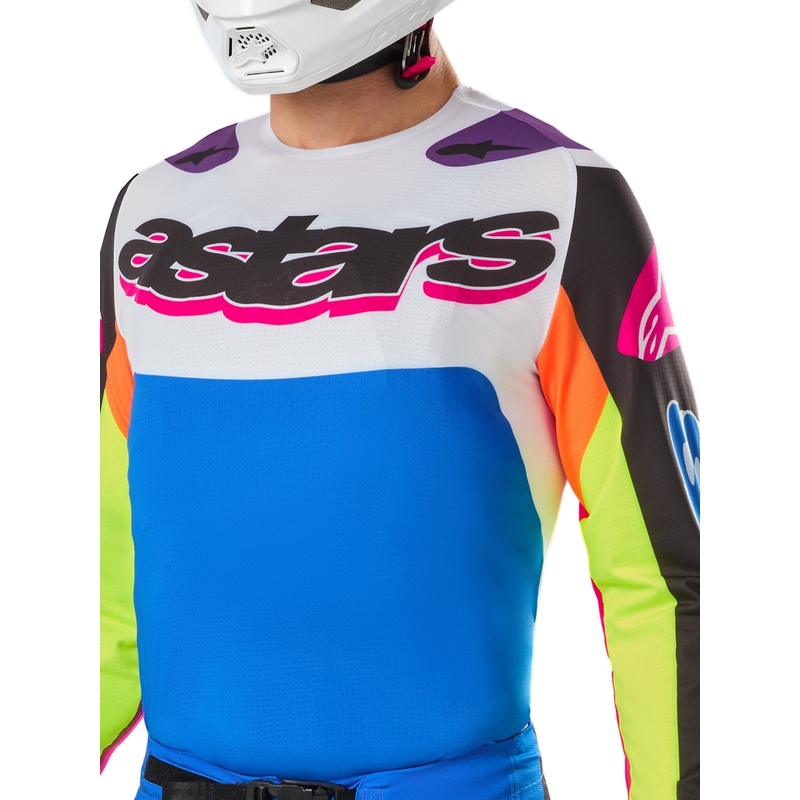 Motokrosa krekliņš Alpinestars Supertech SX limited edition HAY multicolor