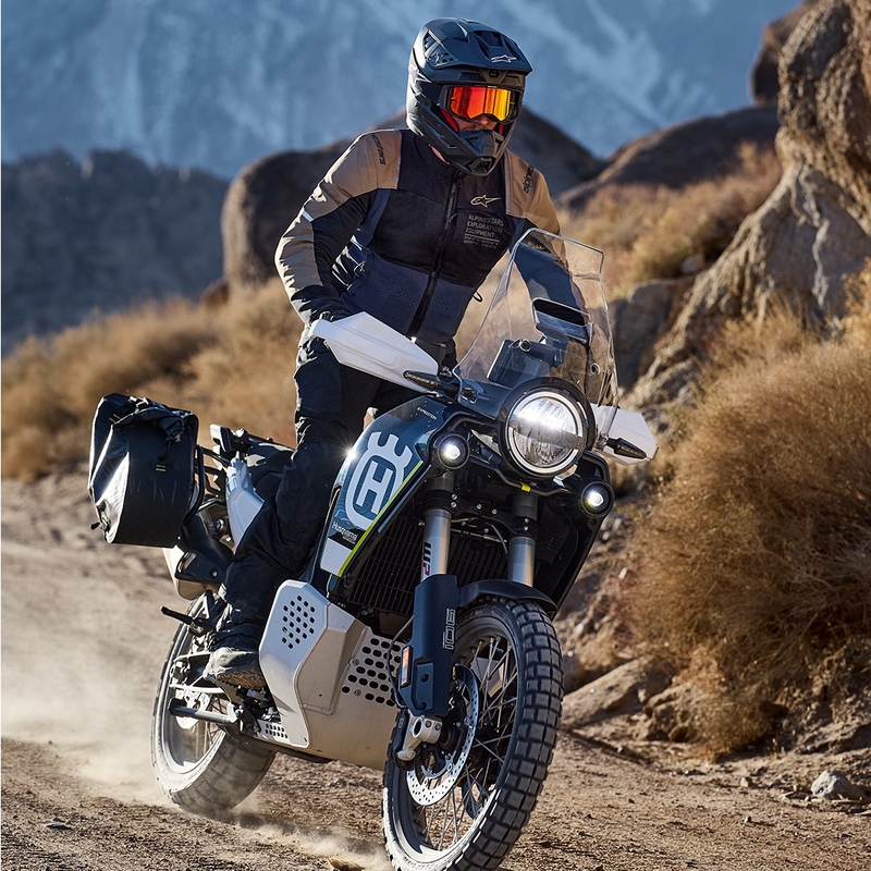 Alpinestars ST-2 Air tumši zilā-tumši haki melnā motocikla jaka