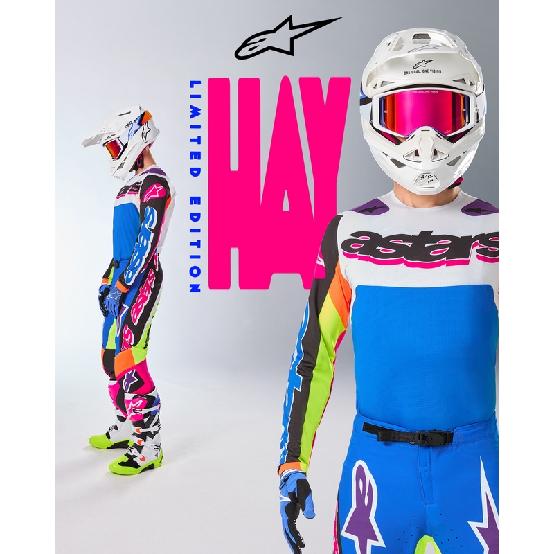 Motokrosa bikses Alpinestars SUPERTECH limited edition HAY multicolor