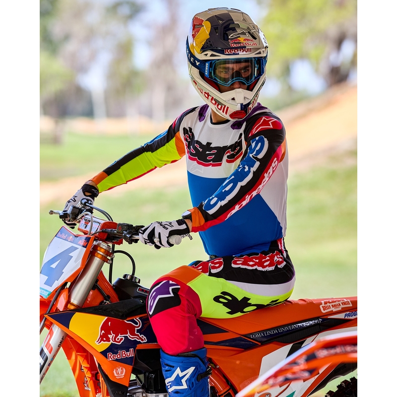 Motokrosa bikses Alpinestars SUPERTECH limited edition HAY multicolor