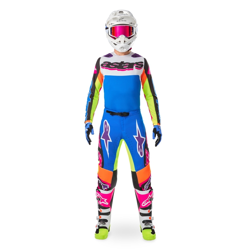 Motokrosa bikses Alpinestars SUPERTECH limited edition HAY multicolor