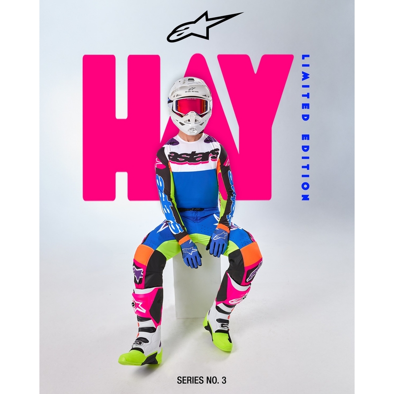 Motokrosa bikses Alpinestars SUPERTECH limited edition HAY multicolor