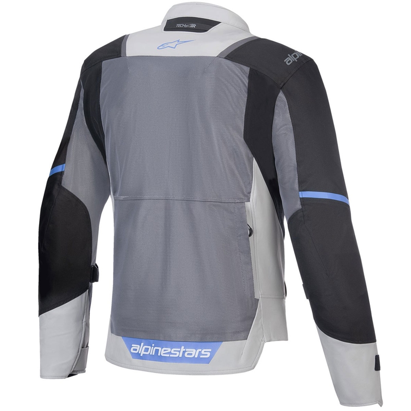 Alpinestars ST-2 Air gaiši pelēka, pelēka, melna motocikla jaka
