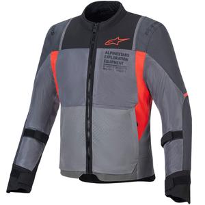 Alpinestars ST-2 Air motocikla jaka pelēka-tumši pelēka-sarkana