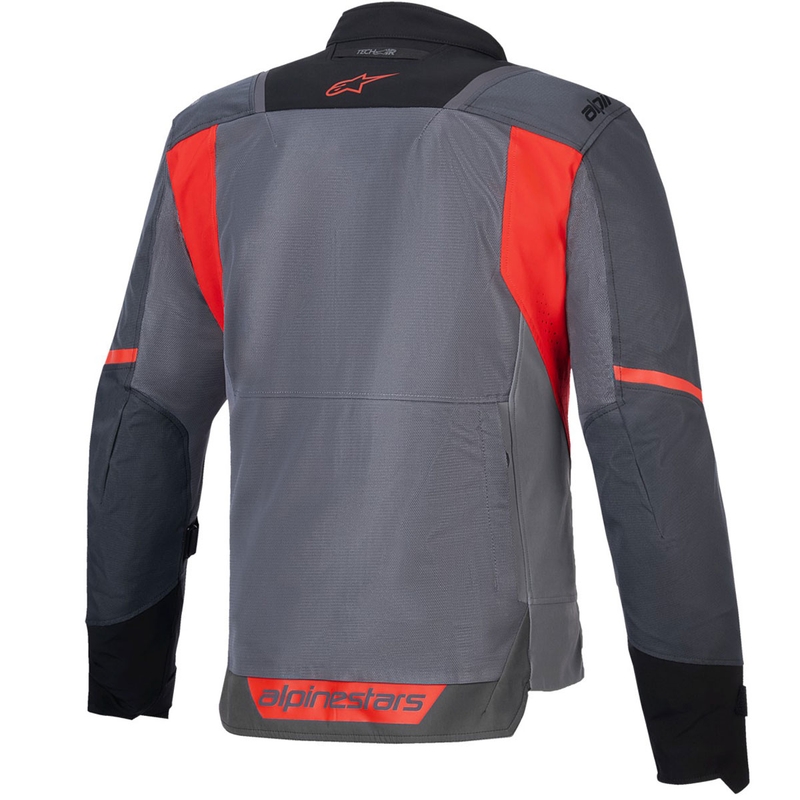 Alpinestars ST-2 Air motocikla jaka pelēka-tumši pelēka-sarkana