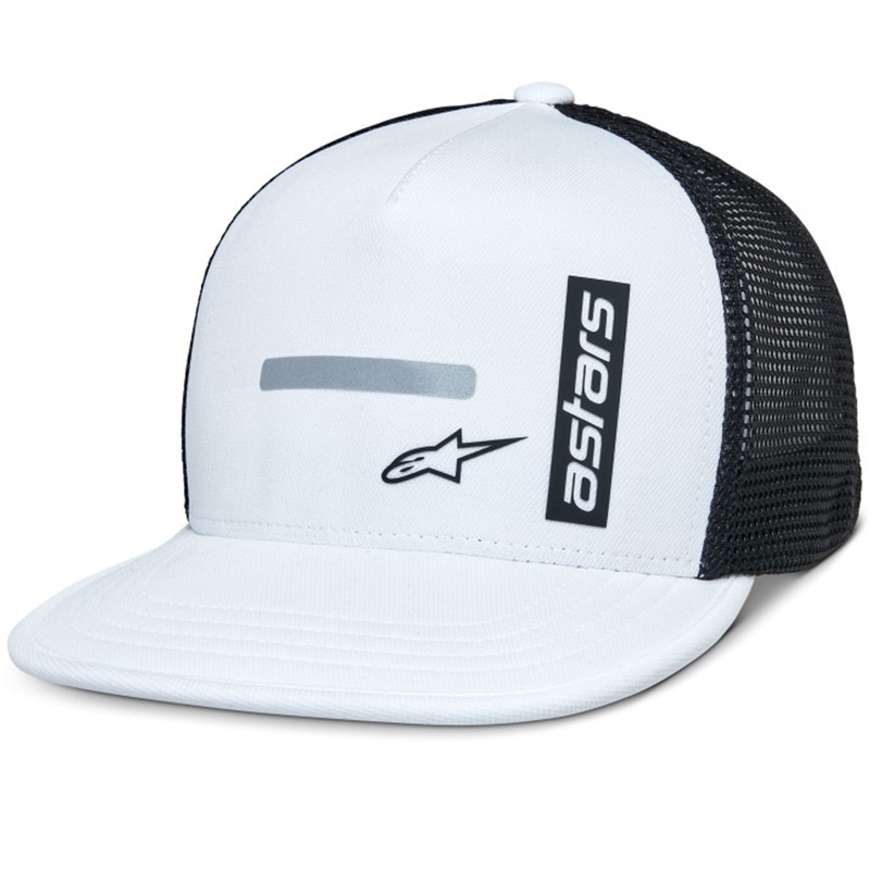 Alpinestars Alter Trucker cepure melnā un baltā krāsā