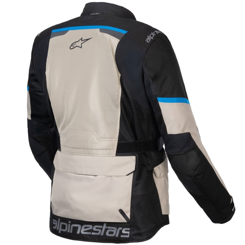 Alpinestars Andes Air Drystar Black-Grey-Green-Blue motocikla jaka