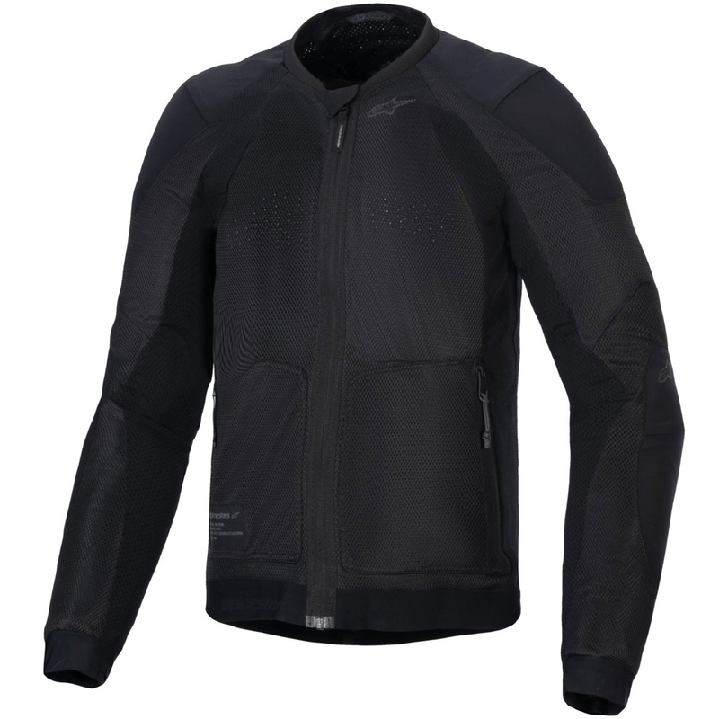 Alpinestars TROOP-AIR melna motocikla jaka