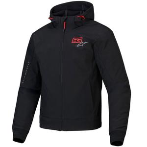 Alpinestars RADIUM TECH HOODIE MM93 melns-arkans-pelēks