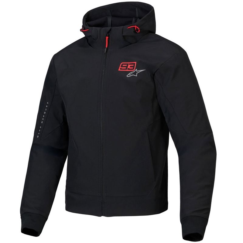 Alpinestars RADIUM TECH HOODIE MM93 melns-arkans-pelēks