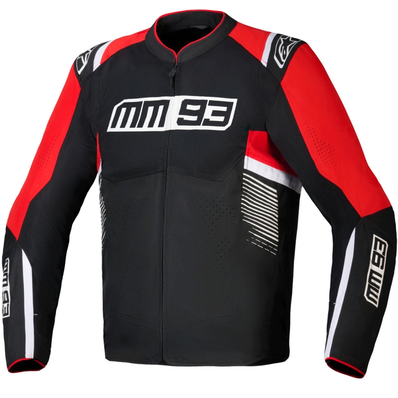 Alpinestars T-SPS Air V2 MM93 collection sarkanā-melnā-baltā motocikla jaka