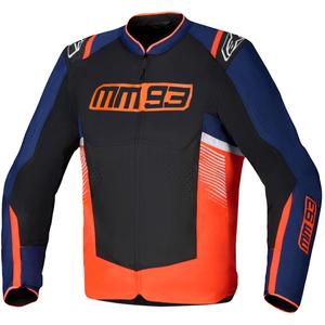 Alpinestars T-SPS Air V2 MM93 collection fluo sarkanā-zilā-melnā-baltā motocikla jaka