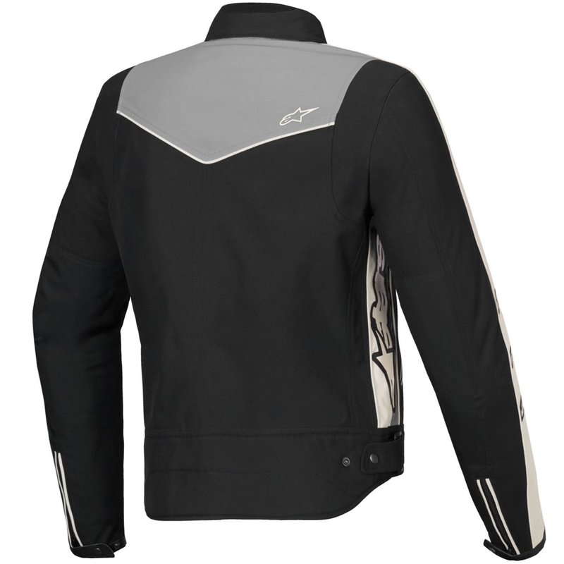 Alpinestars Sieviešu Stella T-Dyno ūdensizturīga motocikla jaka Black-Dark Grey-Grey-Beige sieviešu motocikla jaka