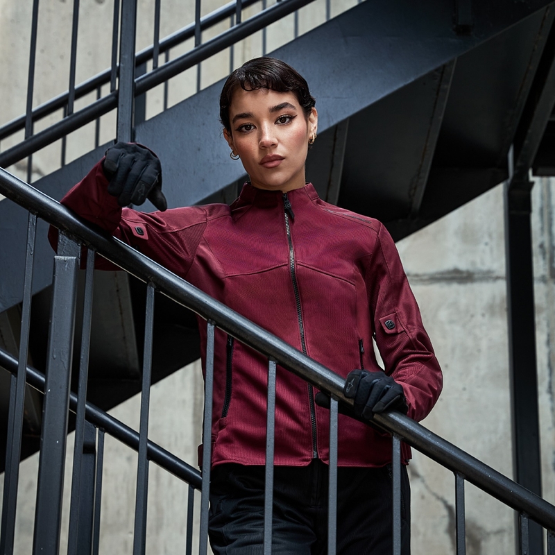 Alpinestars Sieviešu STELLA C-1 AIR Violeta motocikla jaka sievietēm