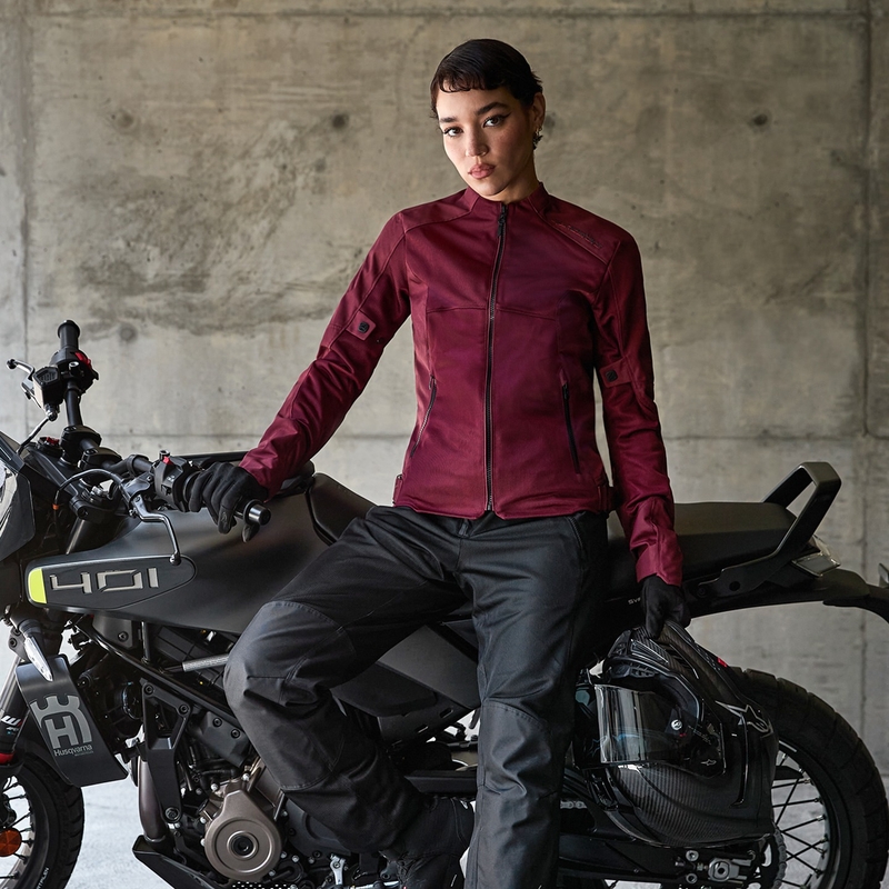 Alpinestars Sieviešu STELLA C-1 AIR Violeta motocikla jaka sievietēm
