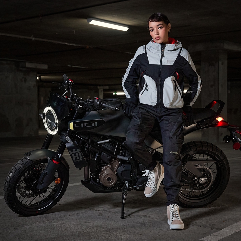 Alpinestars MOLLY AIR sieviešu motocikla jaka black-almond
