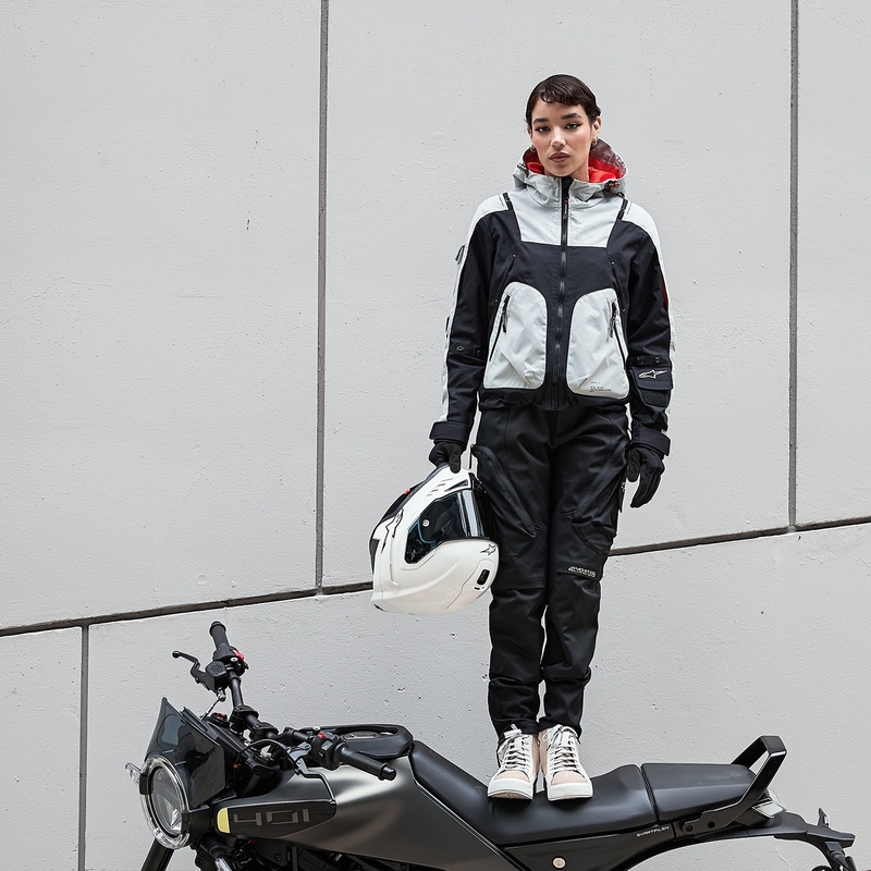 Alpinestars MOLLY AIR sieviešu motocikla jaka black-almond