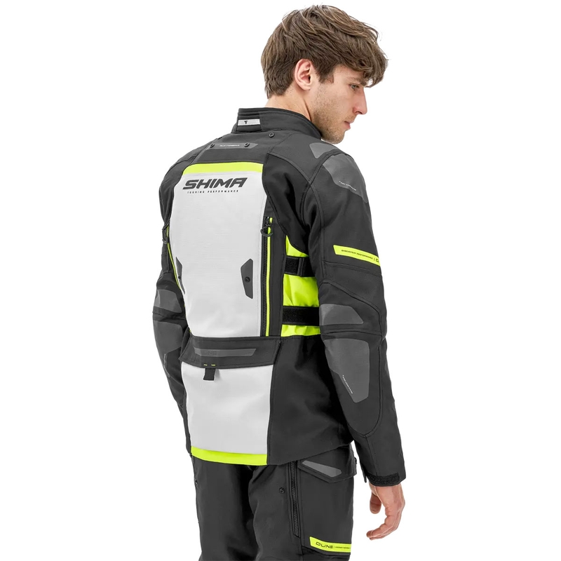 Motocikla jaka Shima Dune fluo yellow